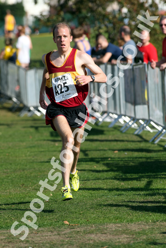 Steve Hepples (Loftus and Whitby), Senior Mens Northern Cross Country Relay, Graves Park, Sheffield
